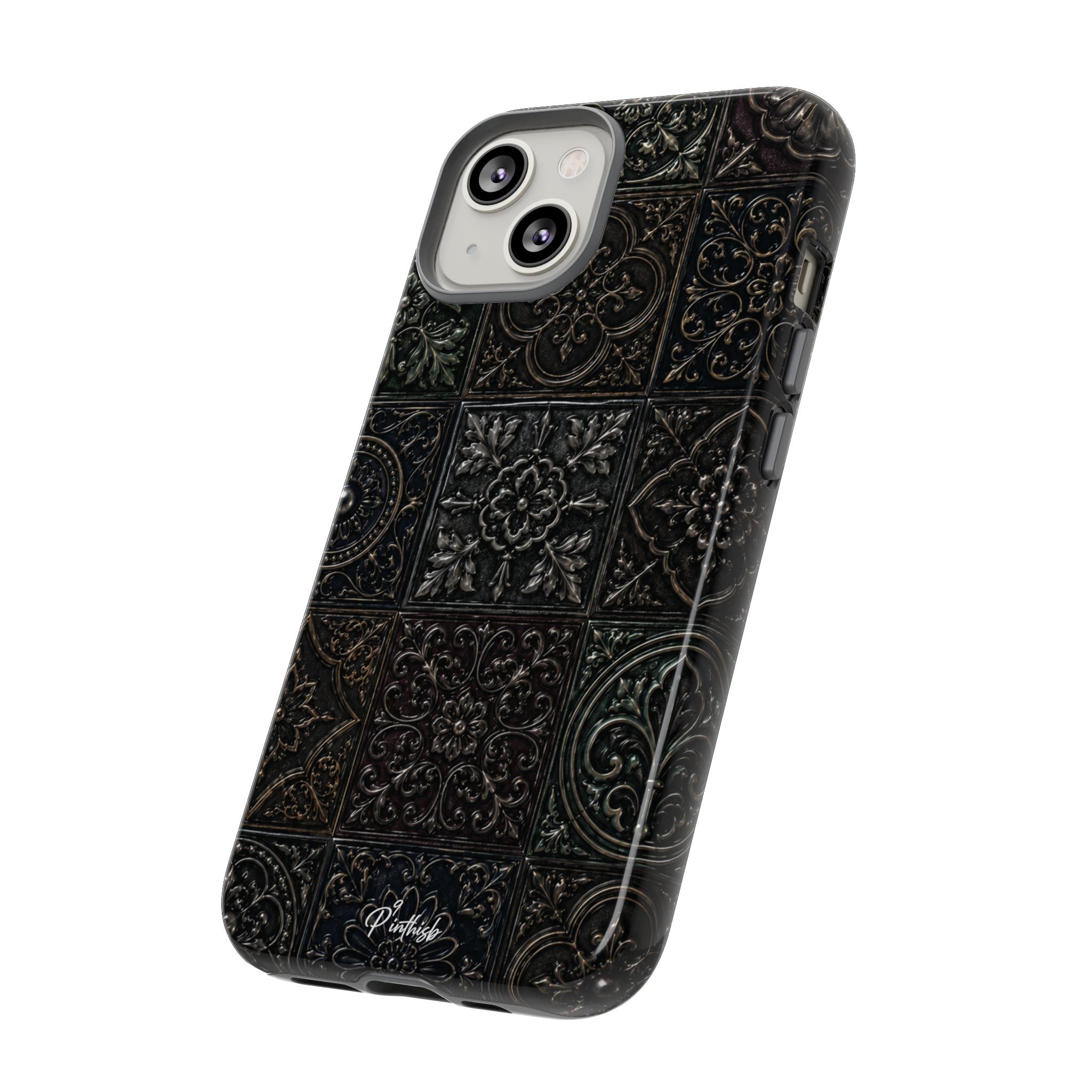 Mosaic Pattern Tough Phone Case