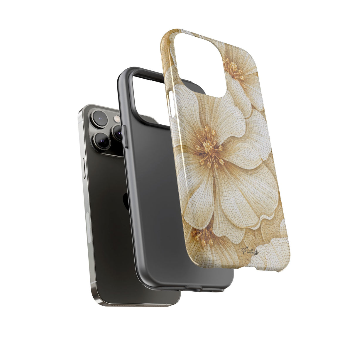 Floral Gold Bloom Tough Case