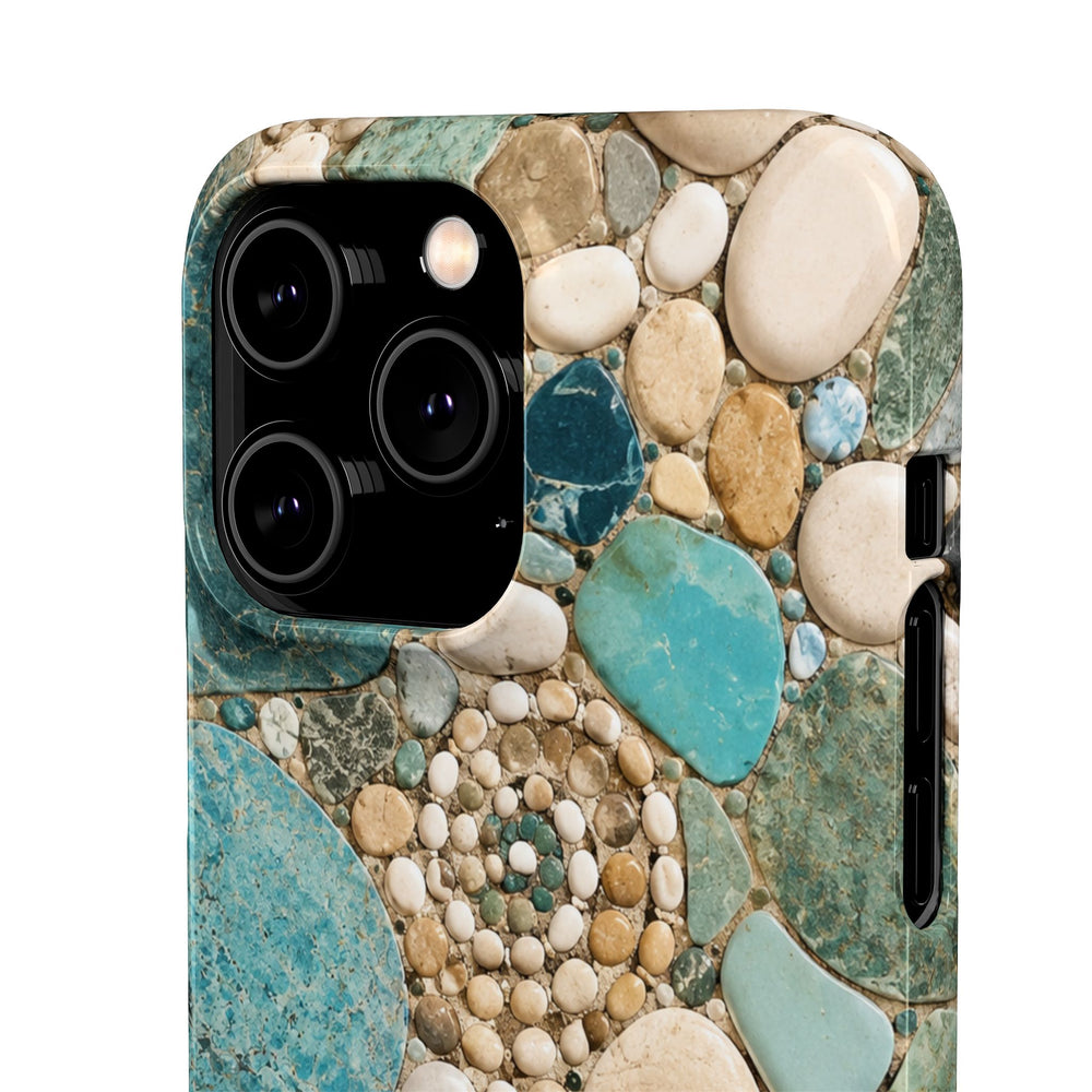 Sea Glass Mosaic Snap Case