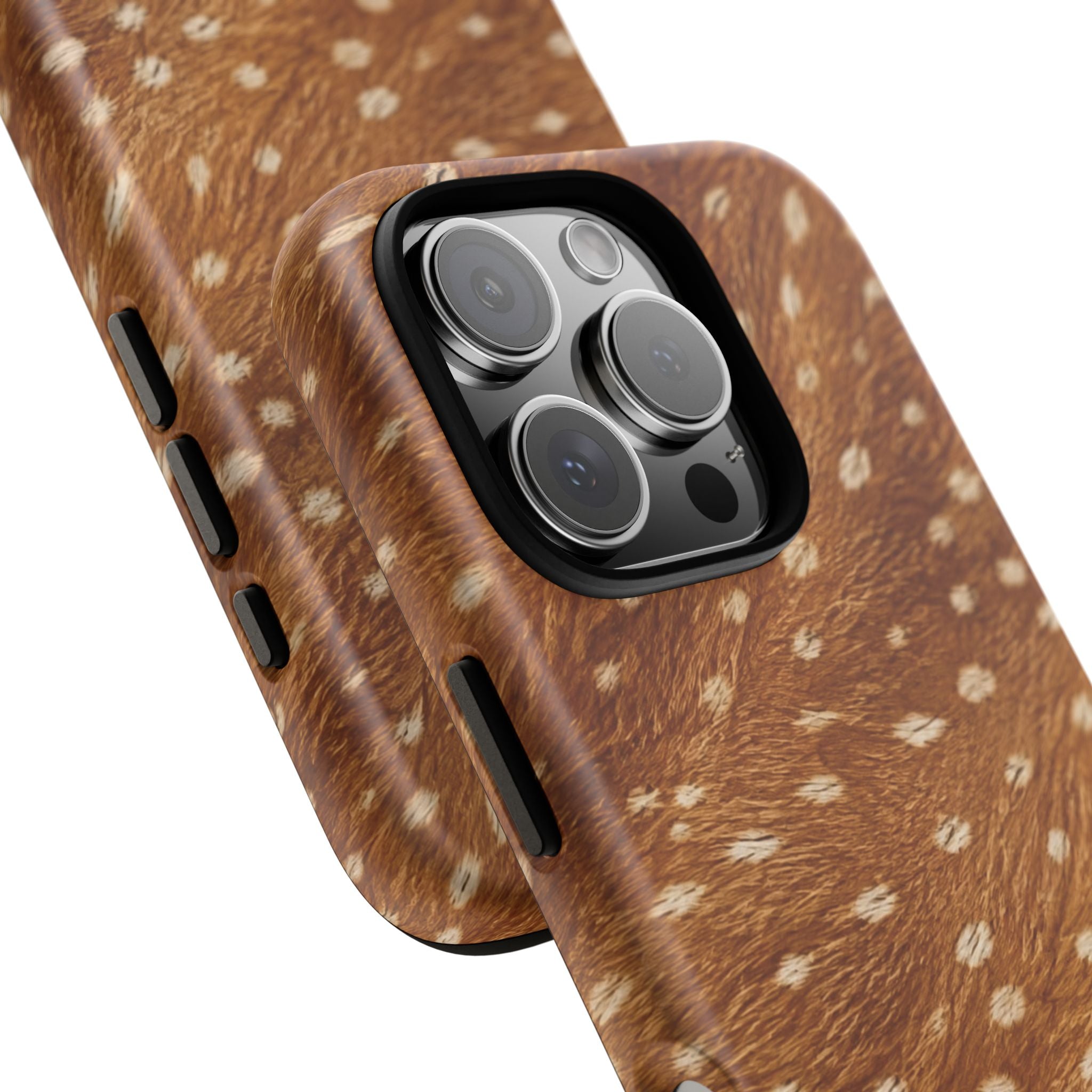 Caramel Deer Pattern Tough Case