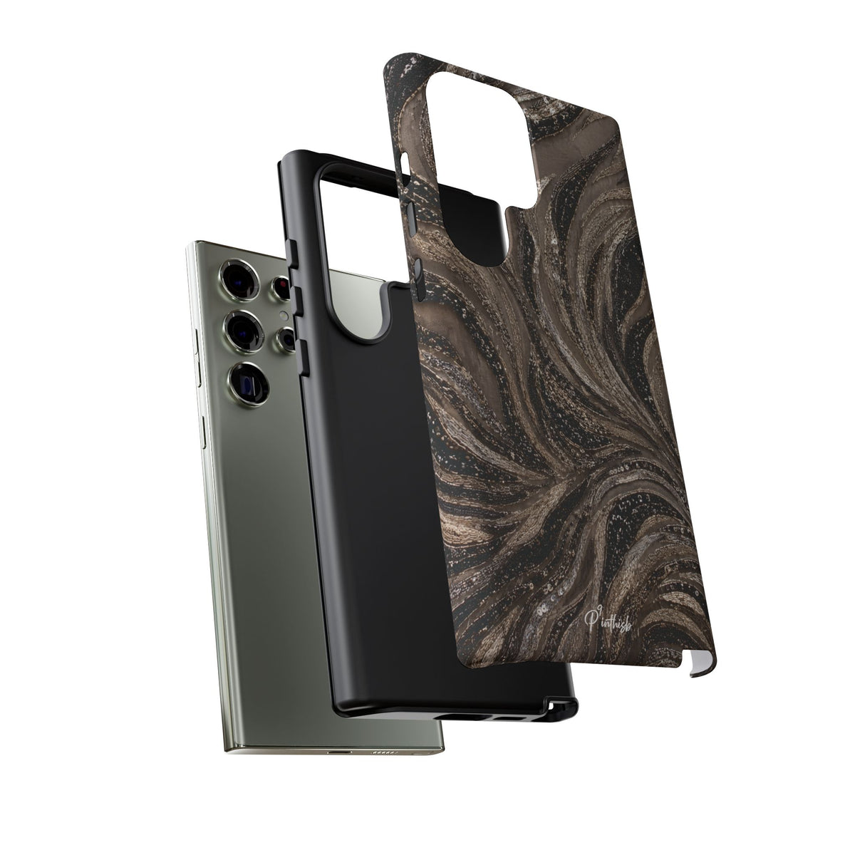 Neutral Swirl Protective Tough Case