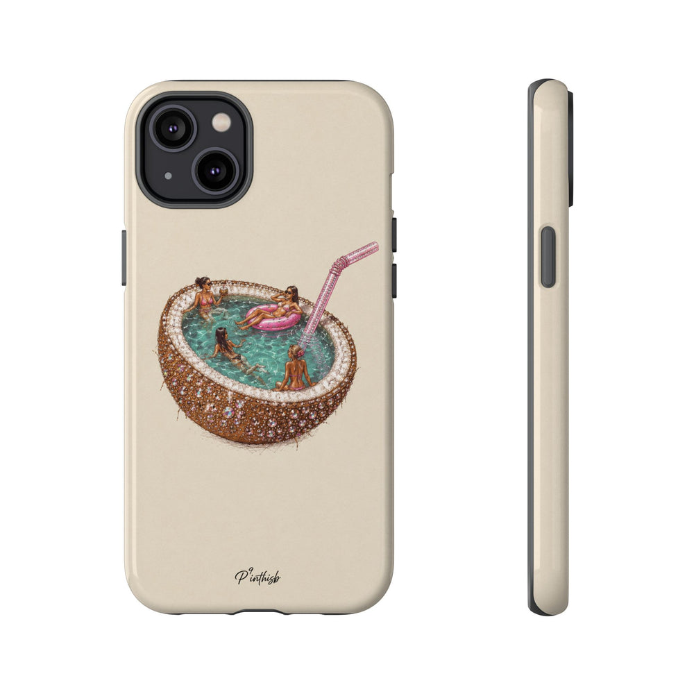 Coconut Pool Phone Case