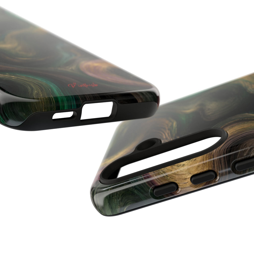 Marbled Forest Tough Phone Case