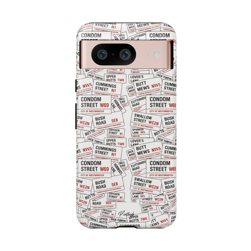 Cheeky London Street Signs Phone Case