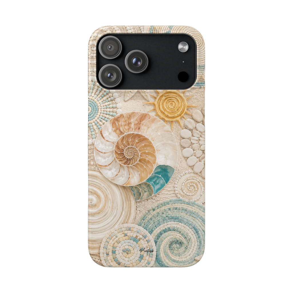 Coastal Seashell Snap Case