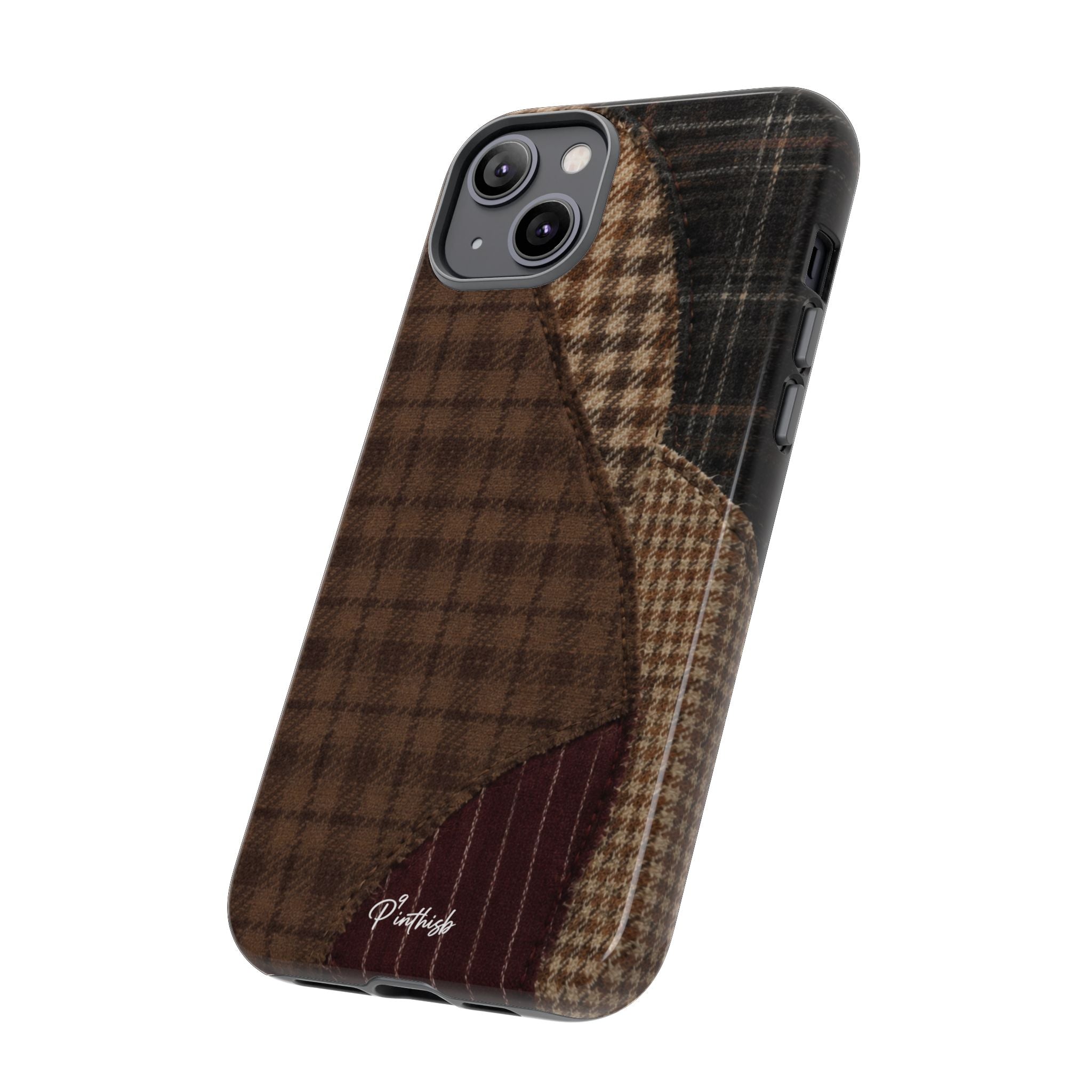 Rustic Brown Retro Tough Case