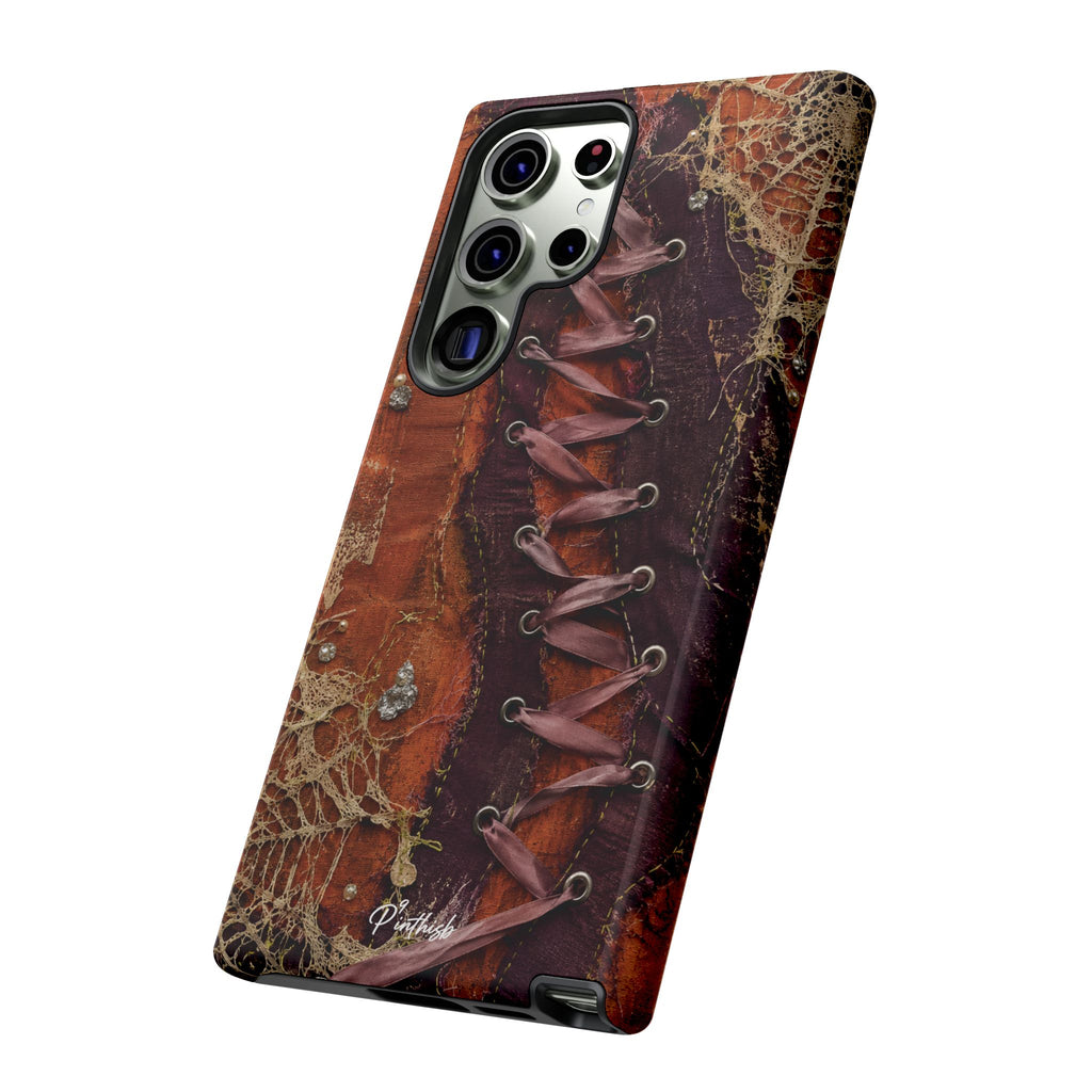 Vintage Leather Lace Tough Case