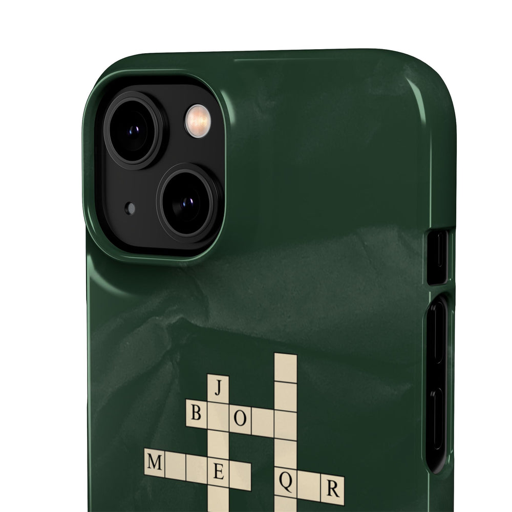 "JBMTQR crossword" Snap Phone Case