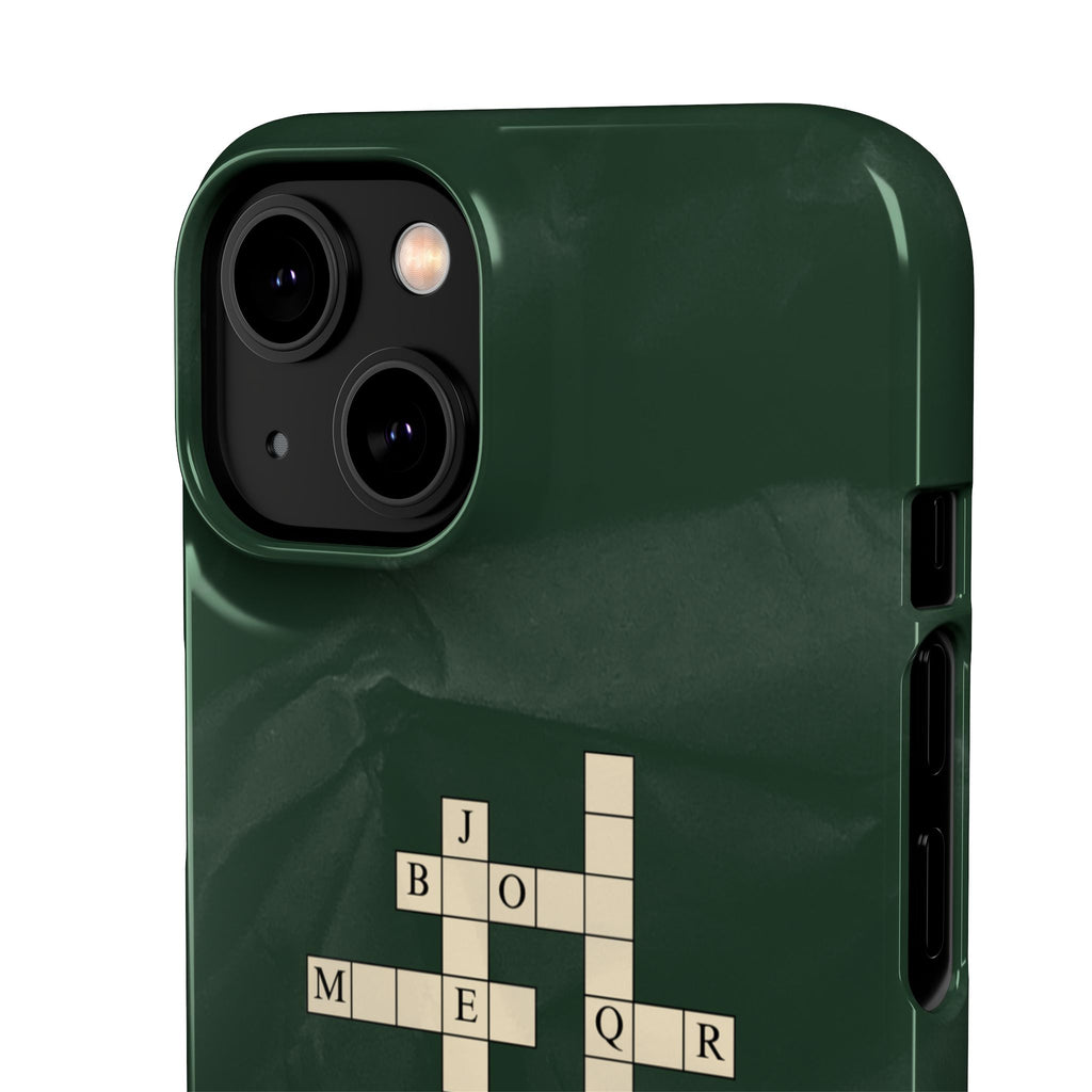"JBMTQR crossword" Snap Phone Case