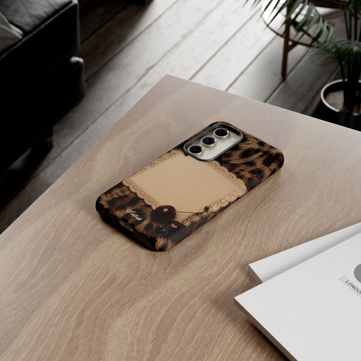 Personalized Leopard Lace Phone Case
