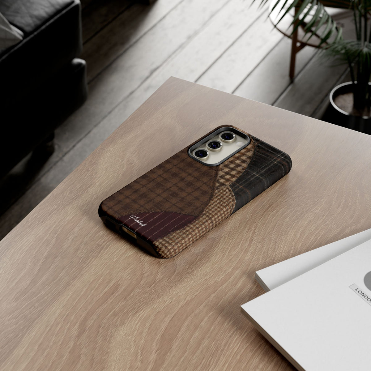 Rustic Brown Retro Tough Case