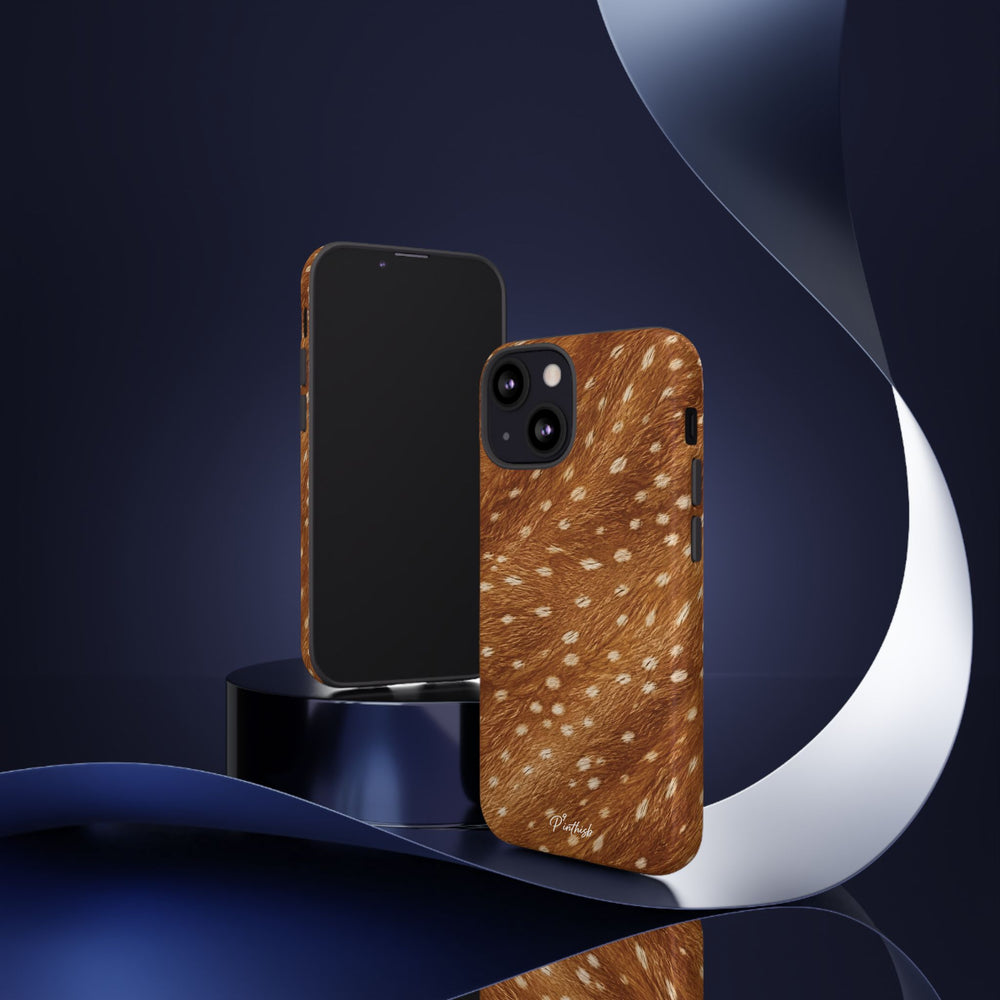 Caramel Deer Pattern Tough Case