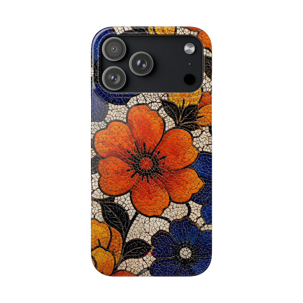 Floral Mosaic Snap Case