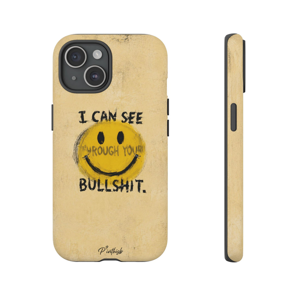 Smiley Anti-BS Tough Case