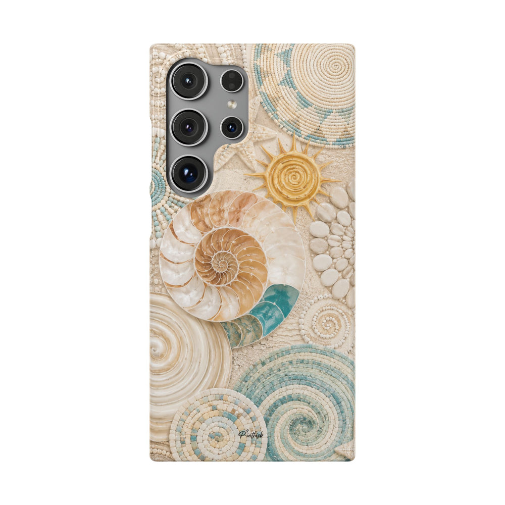 Coastal Seashell Snap Case