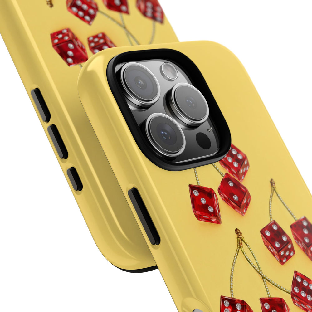 Cherry Dice Tough Phone Case