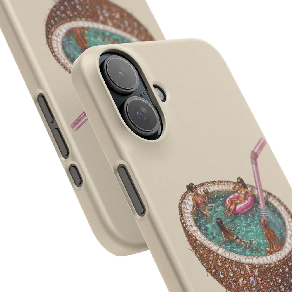 Coconut Pool Snap Phone Case
