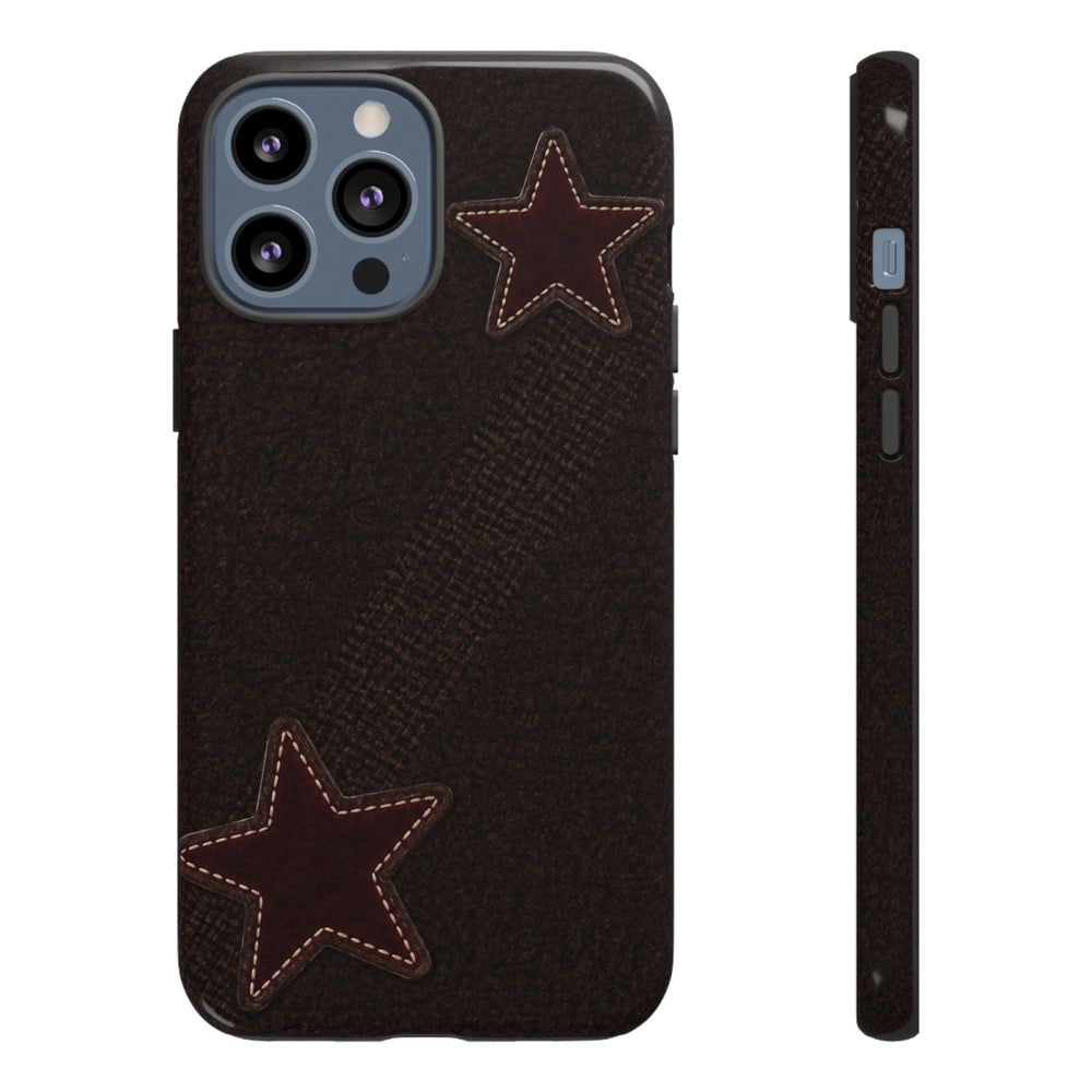 Rustic Stitched Star Phone Case