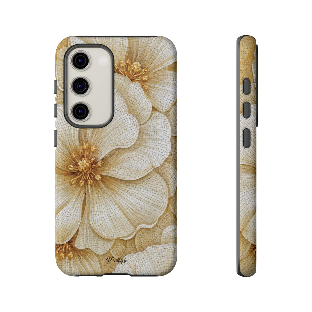 Floral Gold Bloom Tough Case