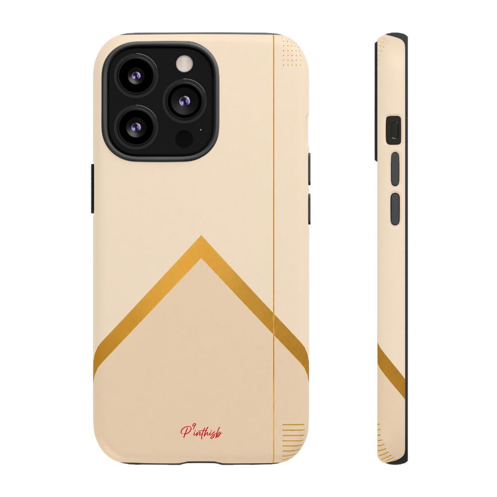 Gold Malboro Inspired Tough Phone Case