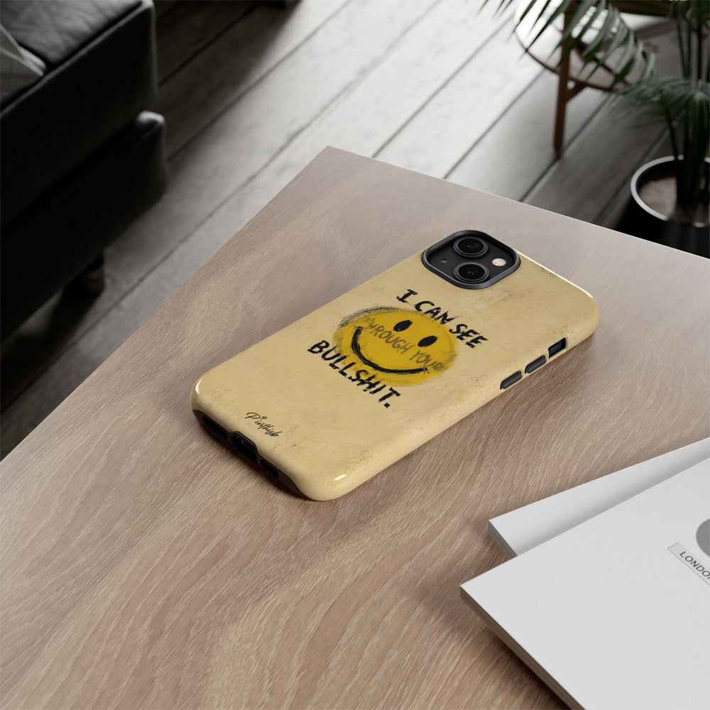 Smiley Anti-BS Tough Case