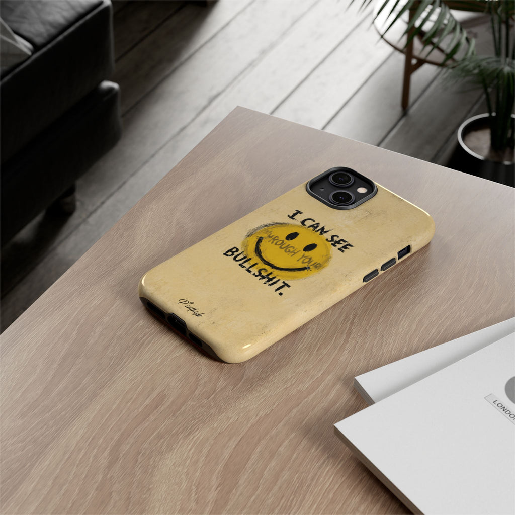 Smiley Anti-BS Tough Case