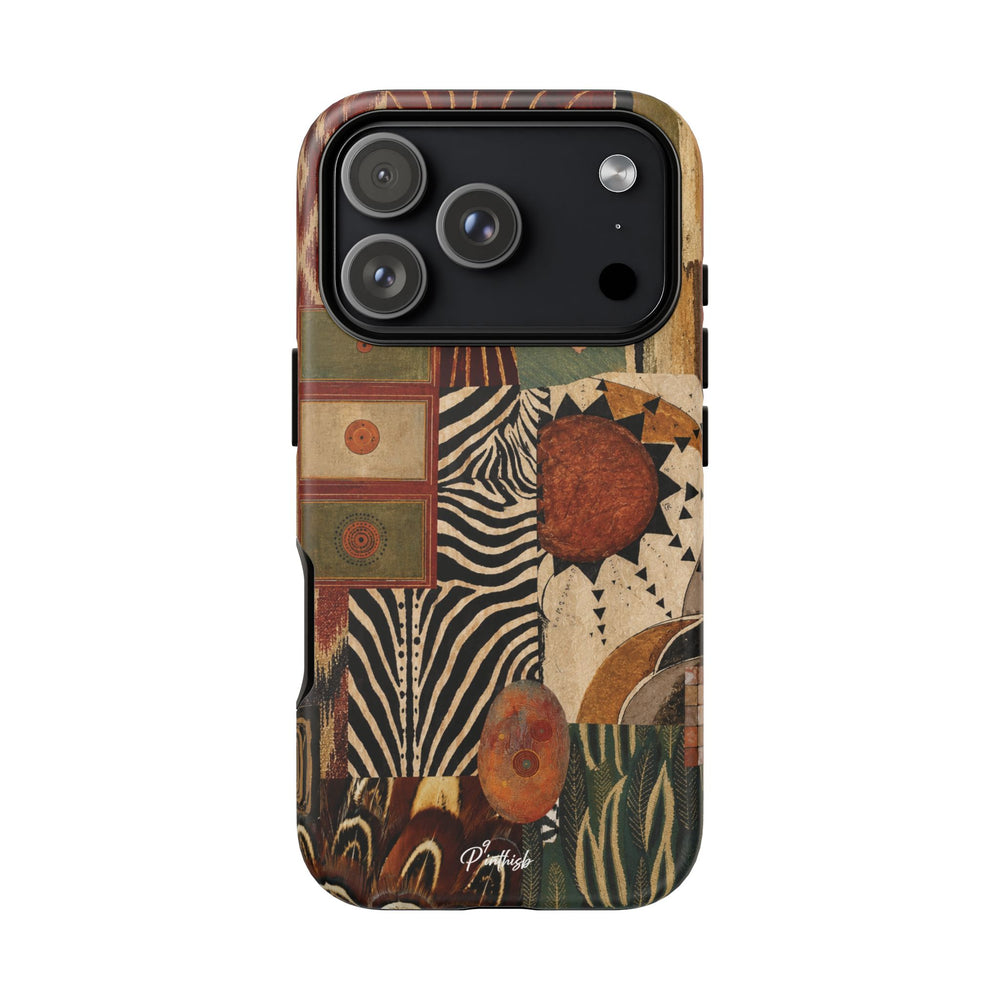 Abstract Boho Collage Tough Case