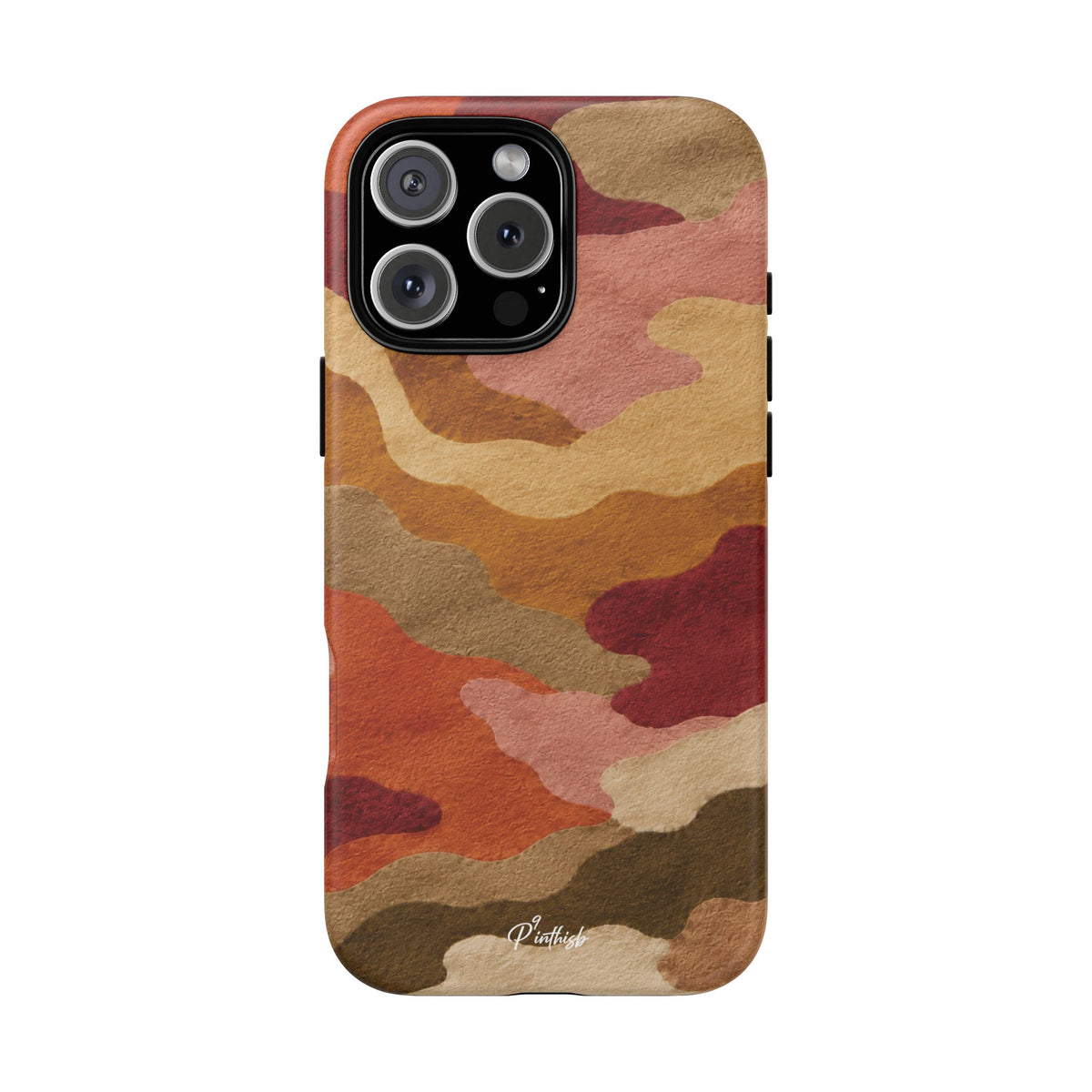 Watercolour Camo Tough Case
