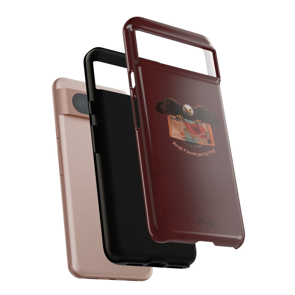 "Krejt t'zezat për ty i boj" Albanian Tough Phone Case