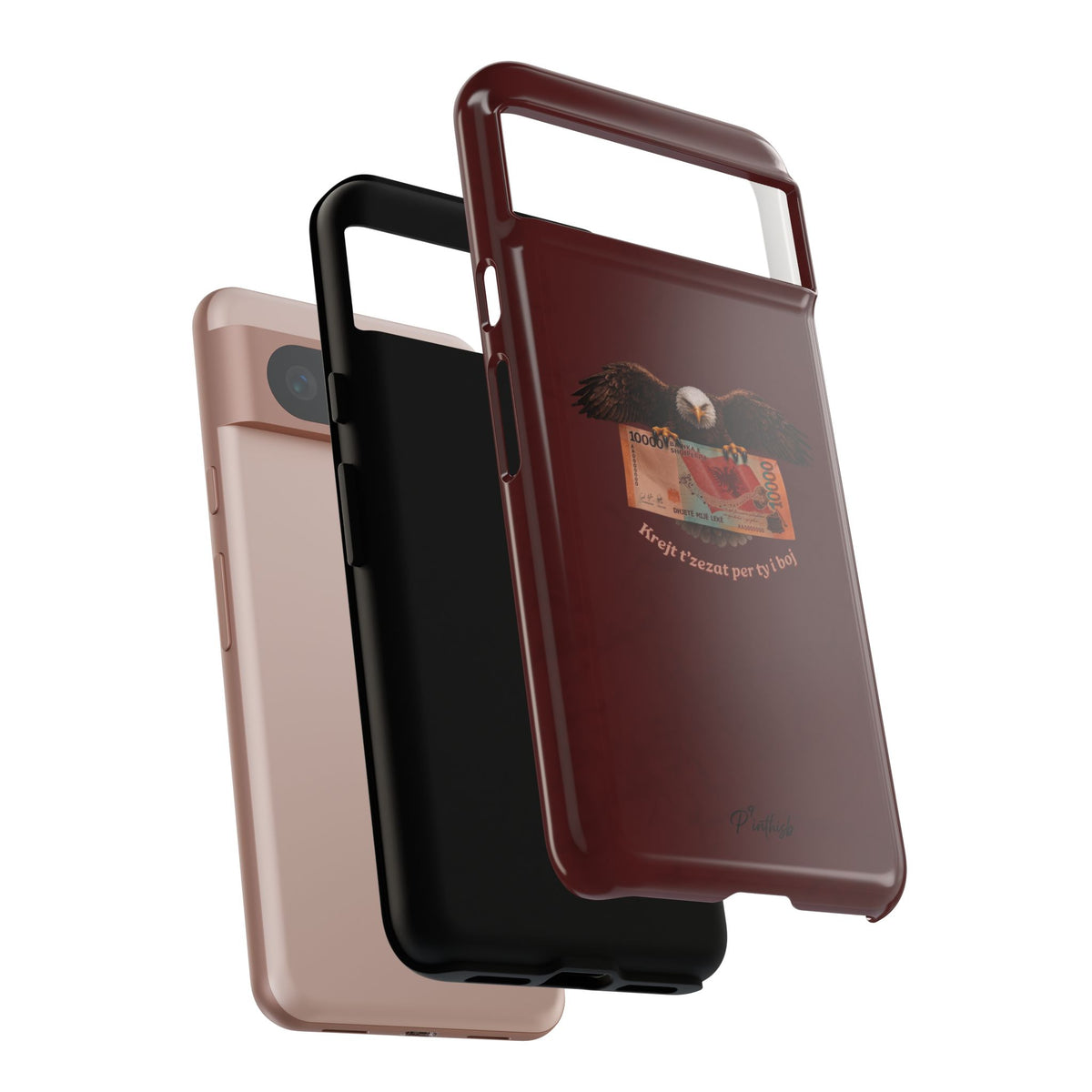"Krejt t'zezat për ty i boj" Albanian Tough Phone Case