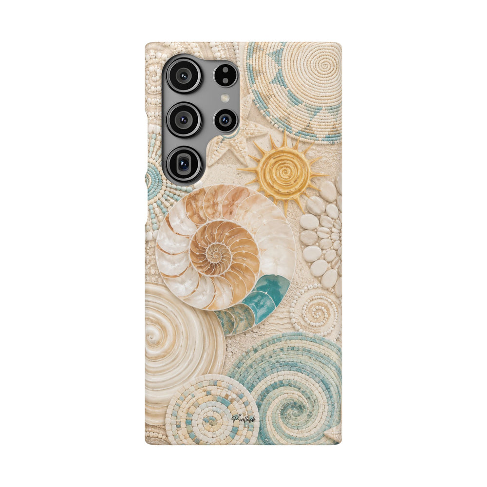 Coastal Seashell Snap Case