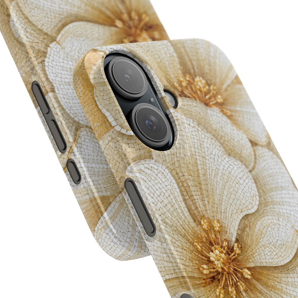 Floral Gold Bloom Snap Case
