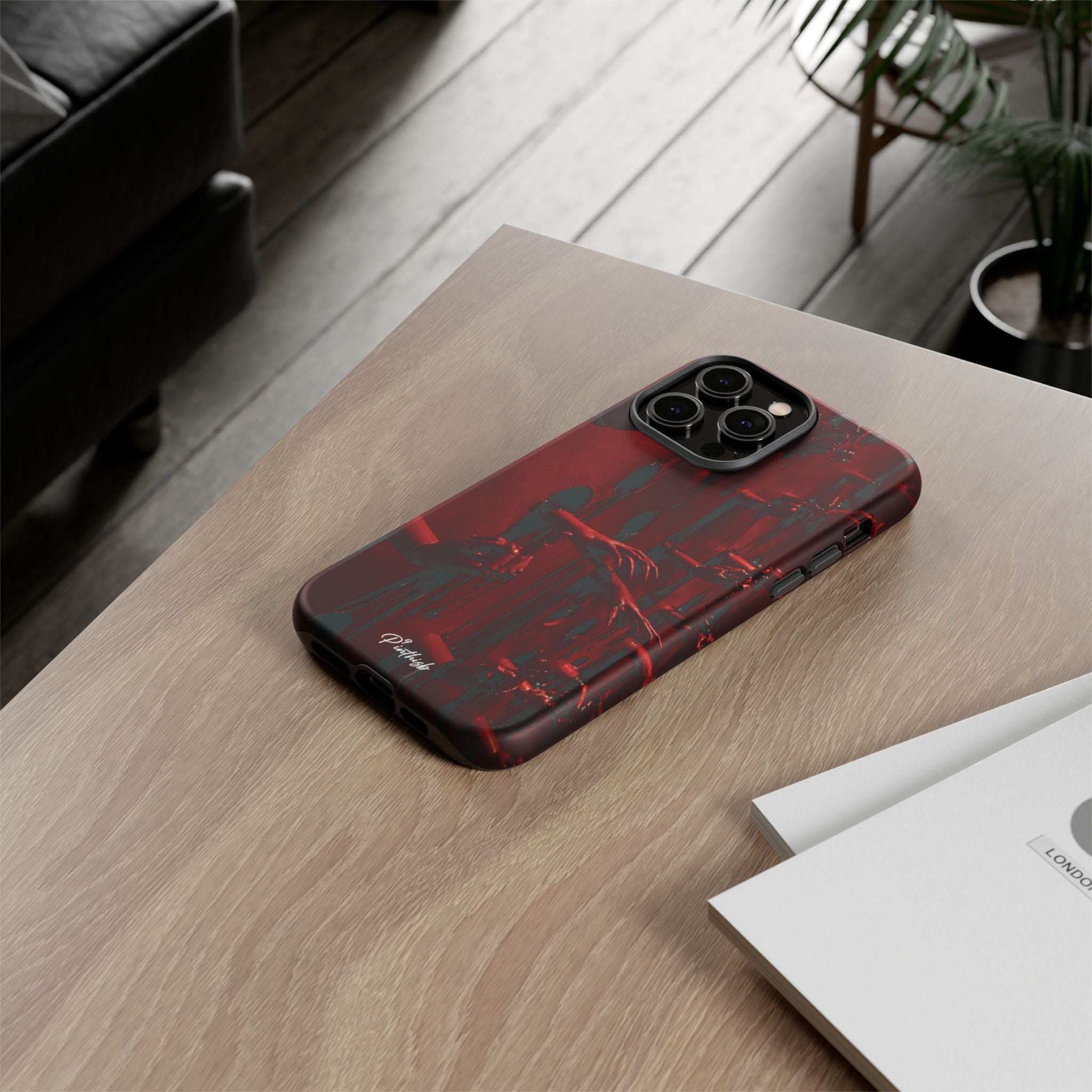 Crimson Reach Tough Phone Case