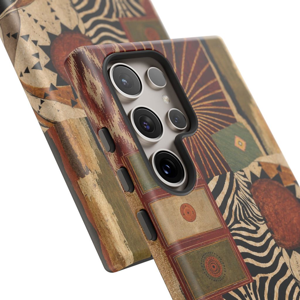 Abstract Boho Collage Tough Case