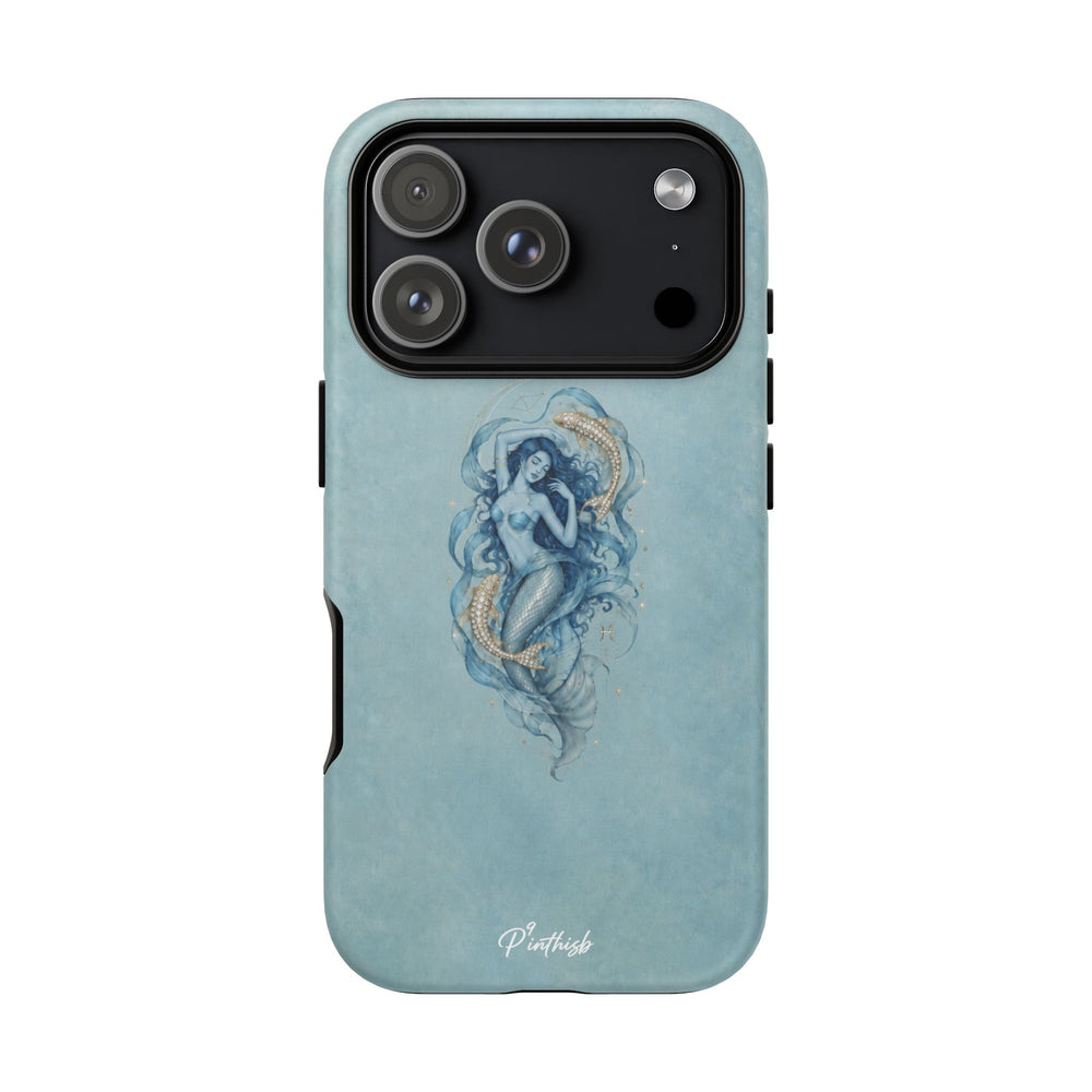 Pisces Zodiac Glitter Phone Case
