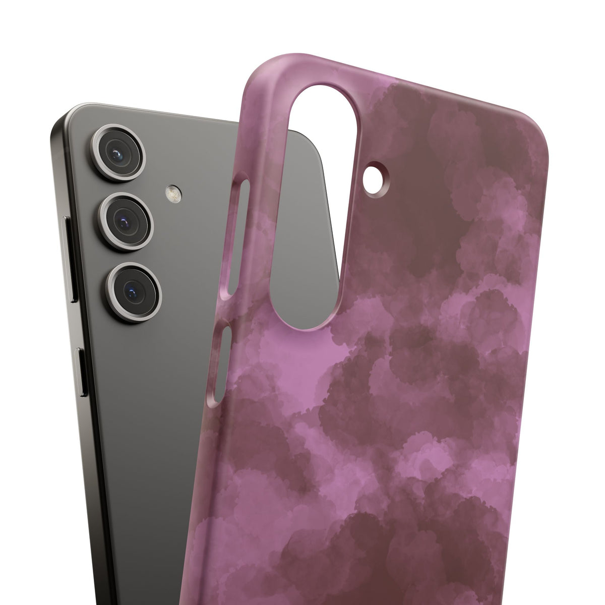Purple Rain Snap Phone Case