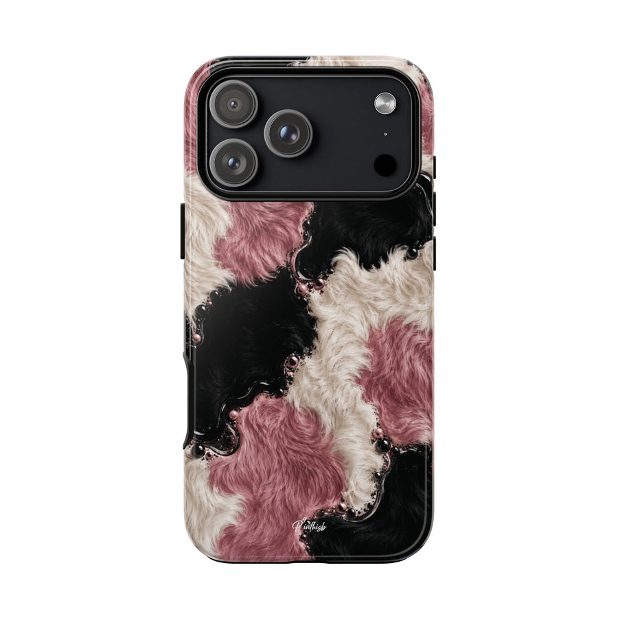 Cow Print Swirl Tough Case