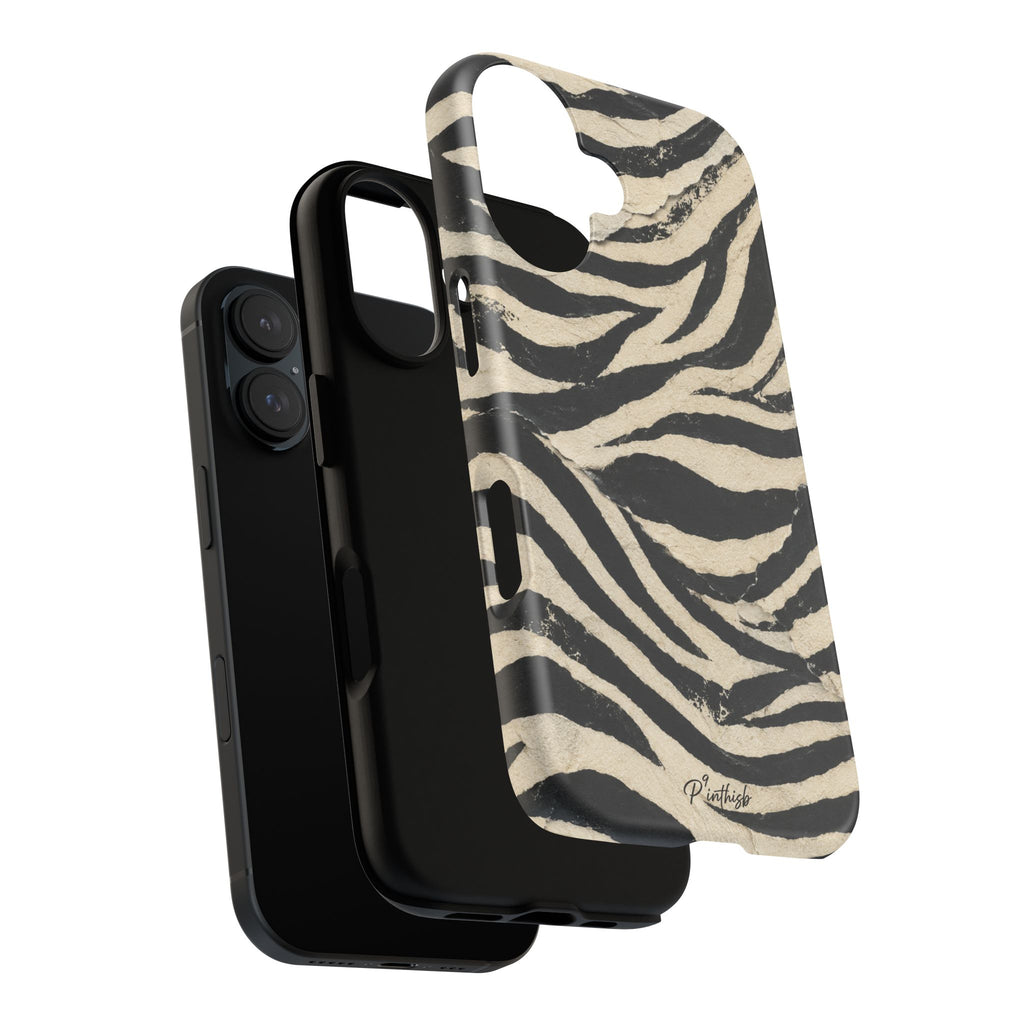 Zebra Stripe Tough Phone Case