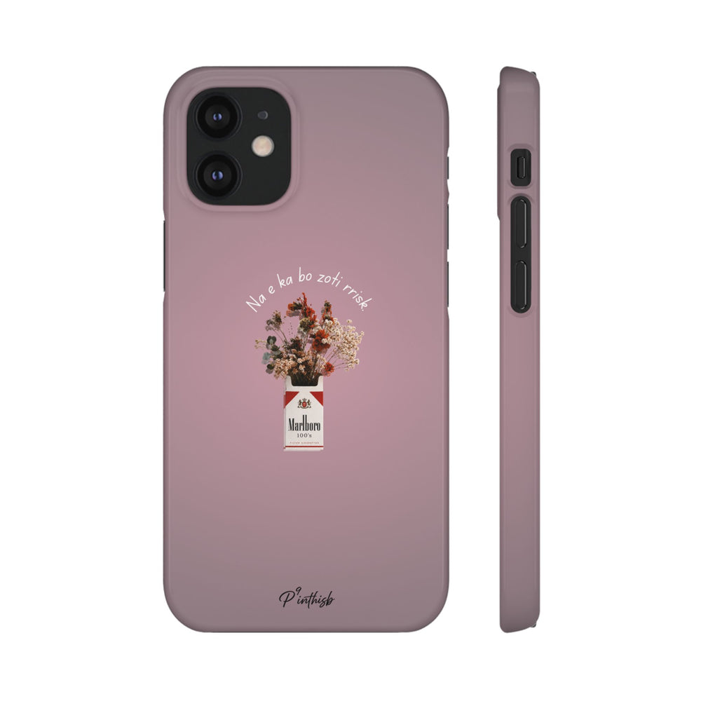 "Na e ka bo zoti rrisk." Snap Phone Case