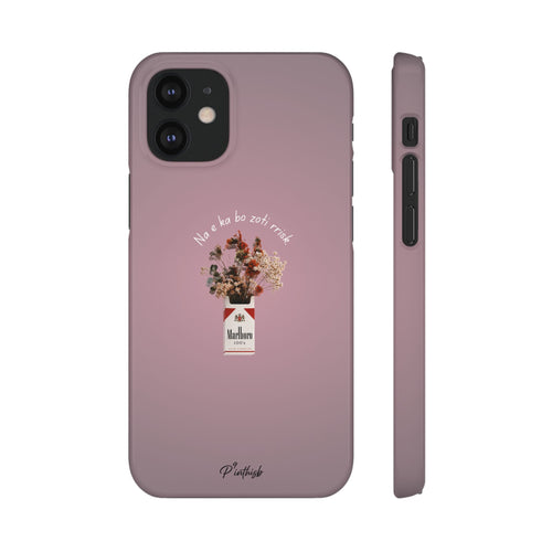 "Na e ka bo zoti rrisk." Snap Phone Case