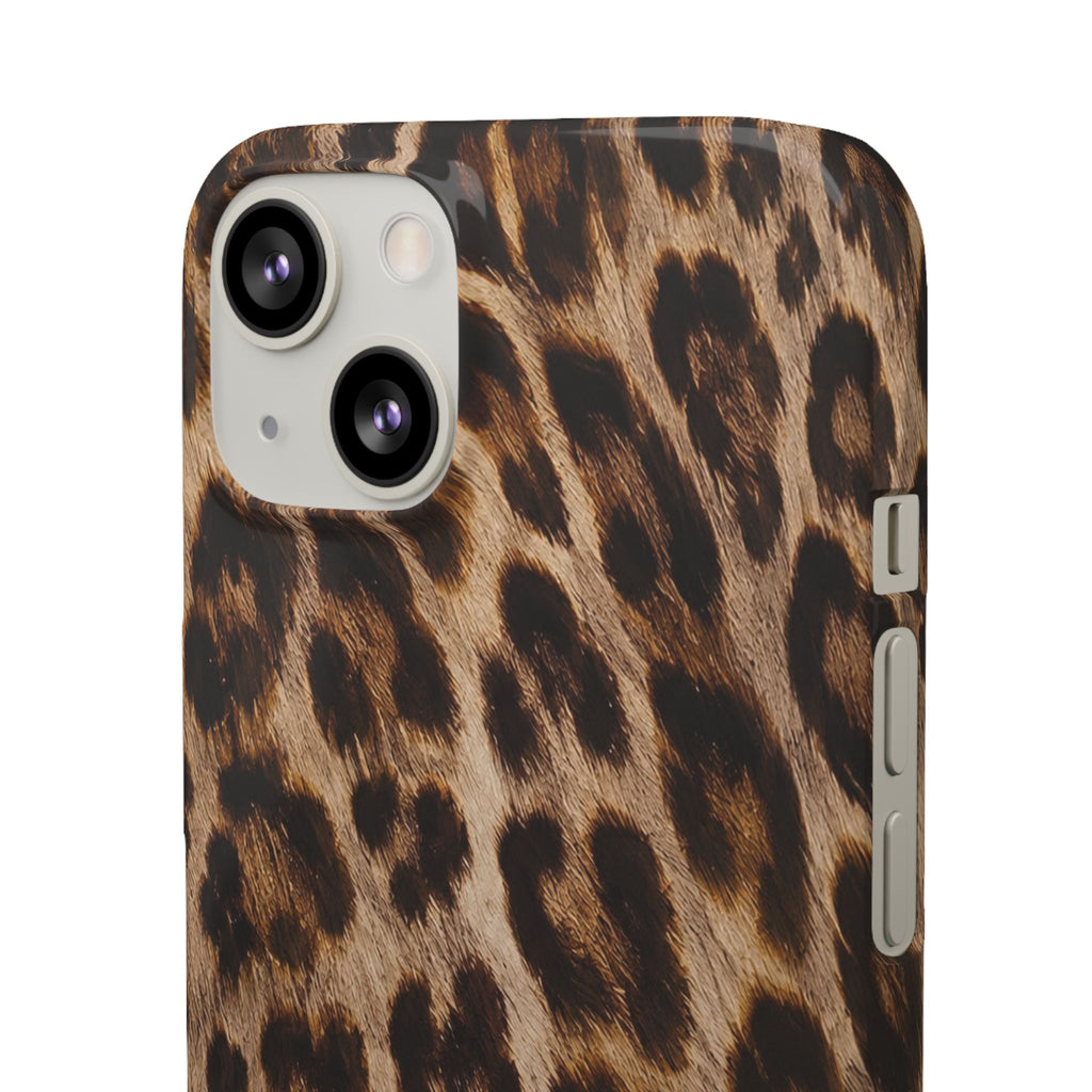 Leopard Print Snap Phone Case