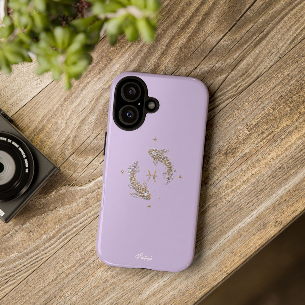 Pisces Glitter Phone Case