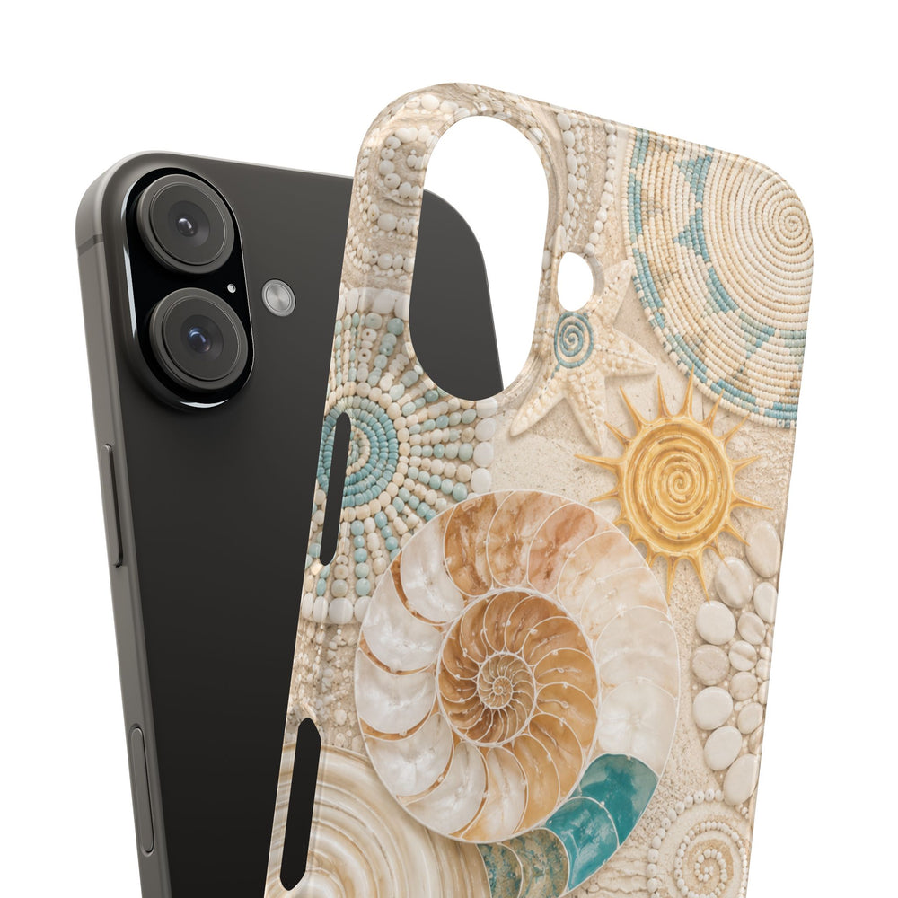 Coastal Seashell Snap Case