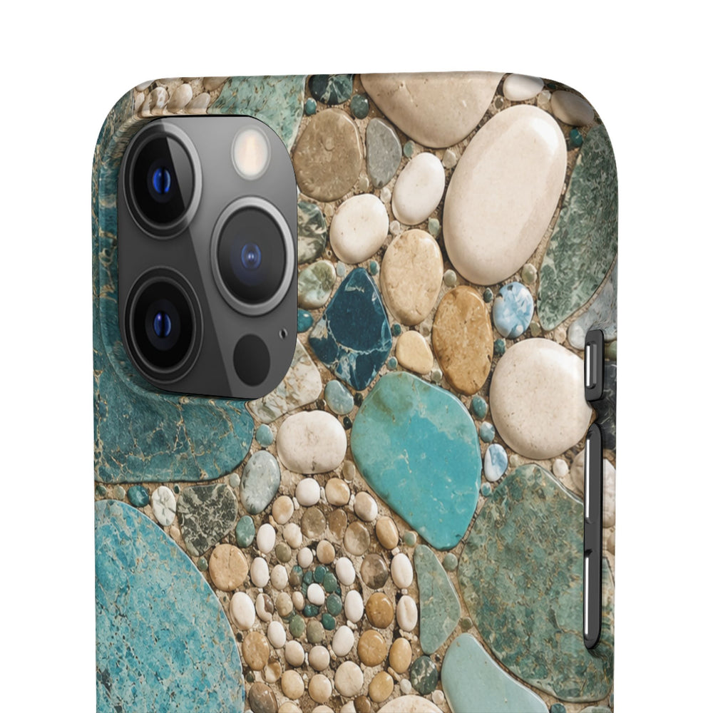 Sea Glass Mosaic Snap Case
