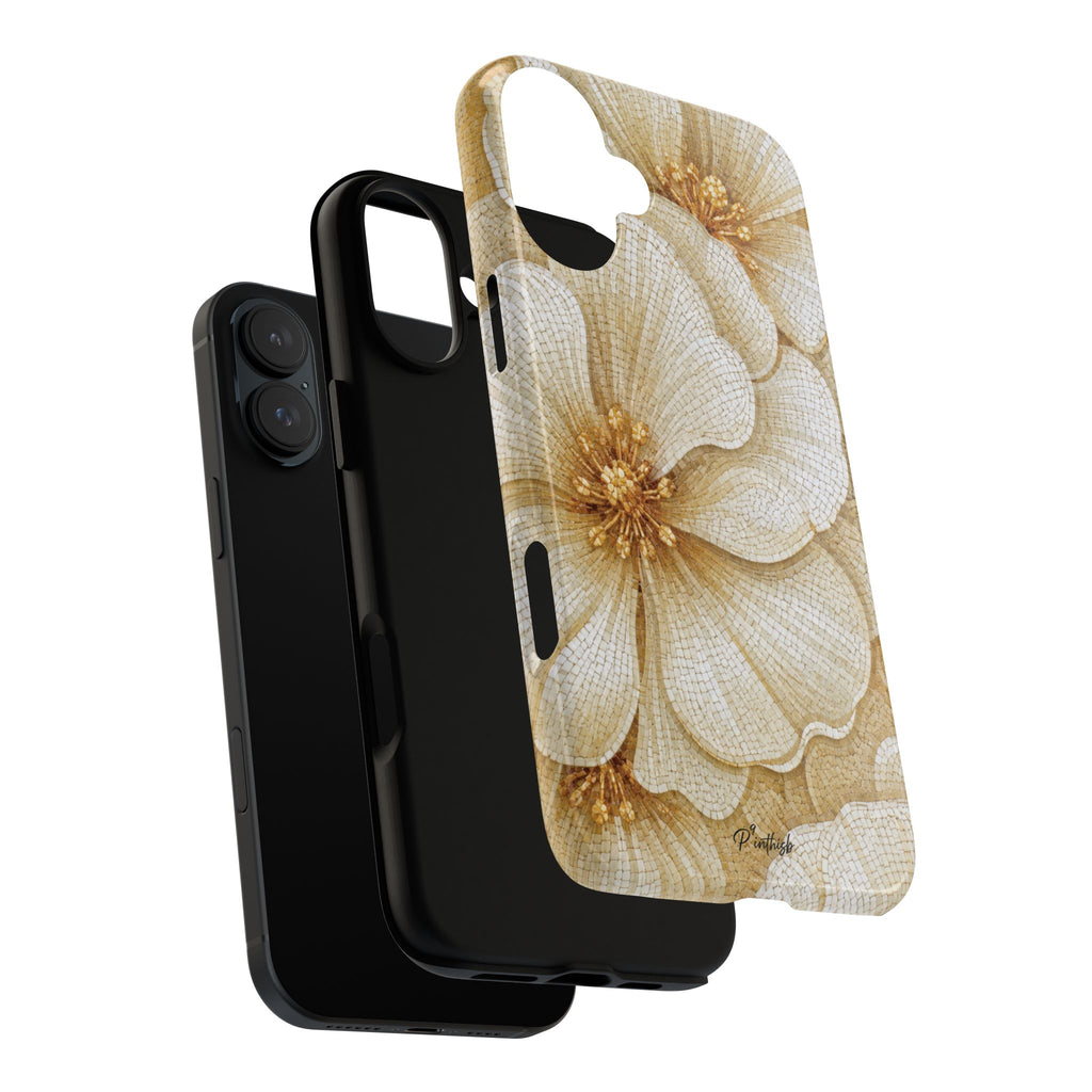 Floral Gold Bloom Tough Case