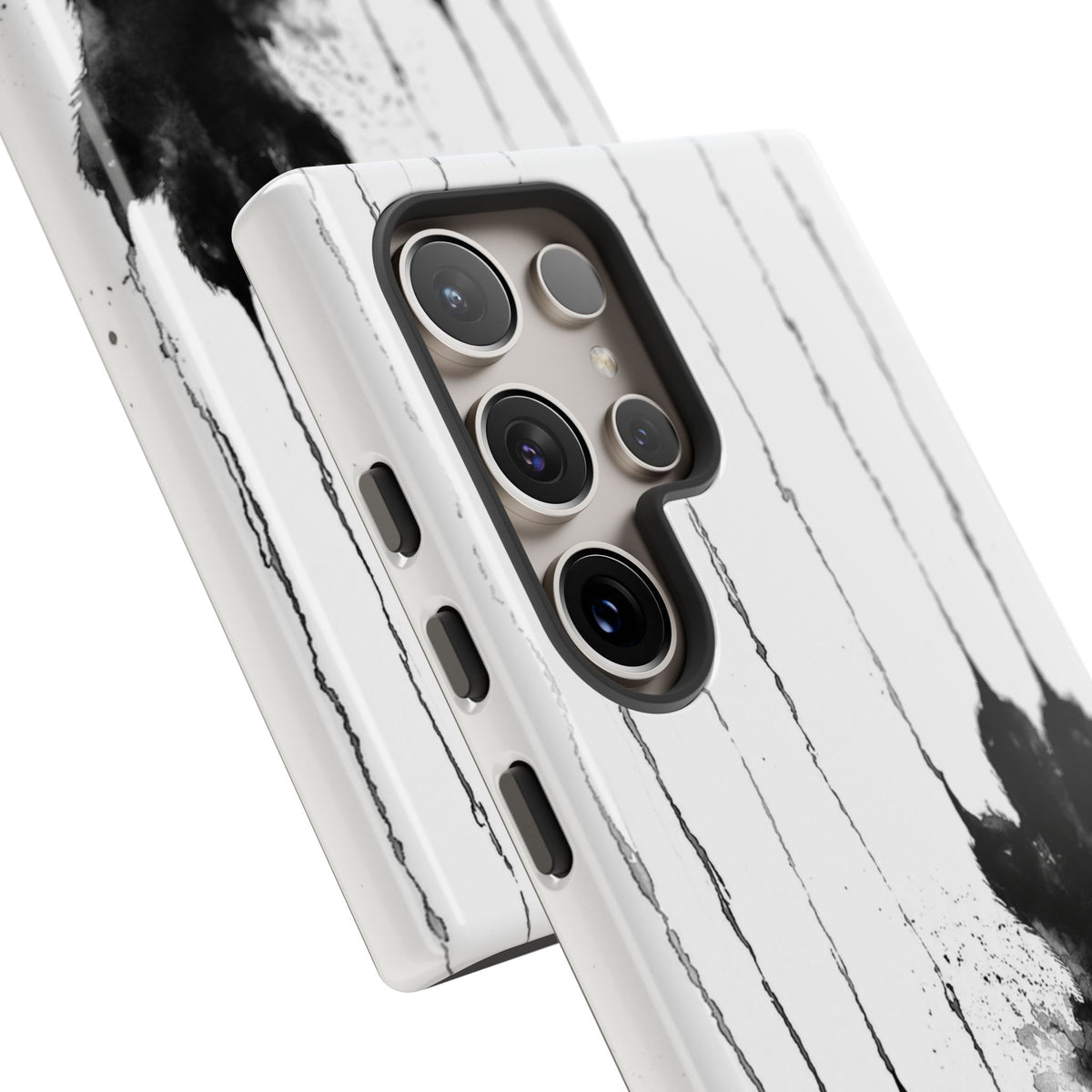 Black Ink Paw Print Tough Case