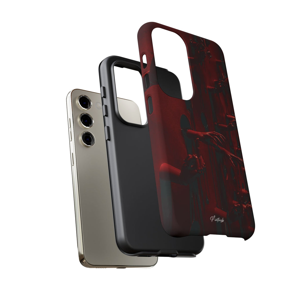 Crimson Reach Tough Phone Case