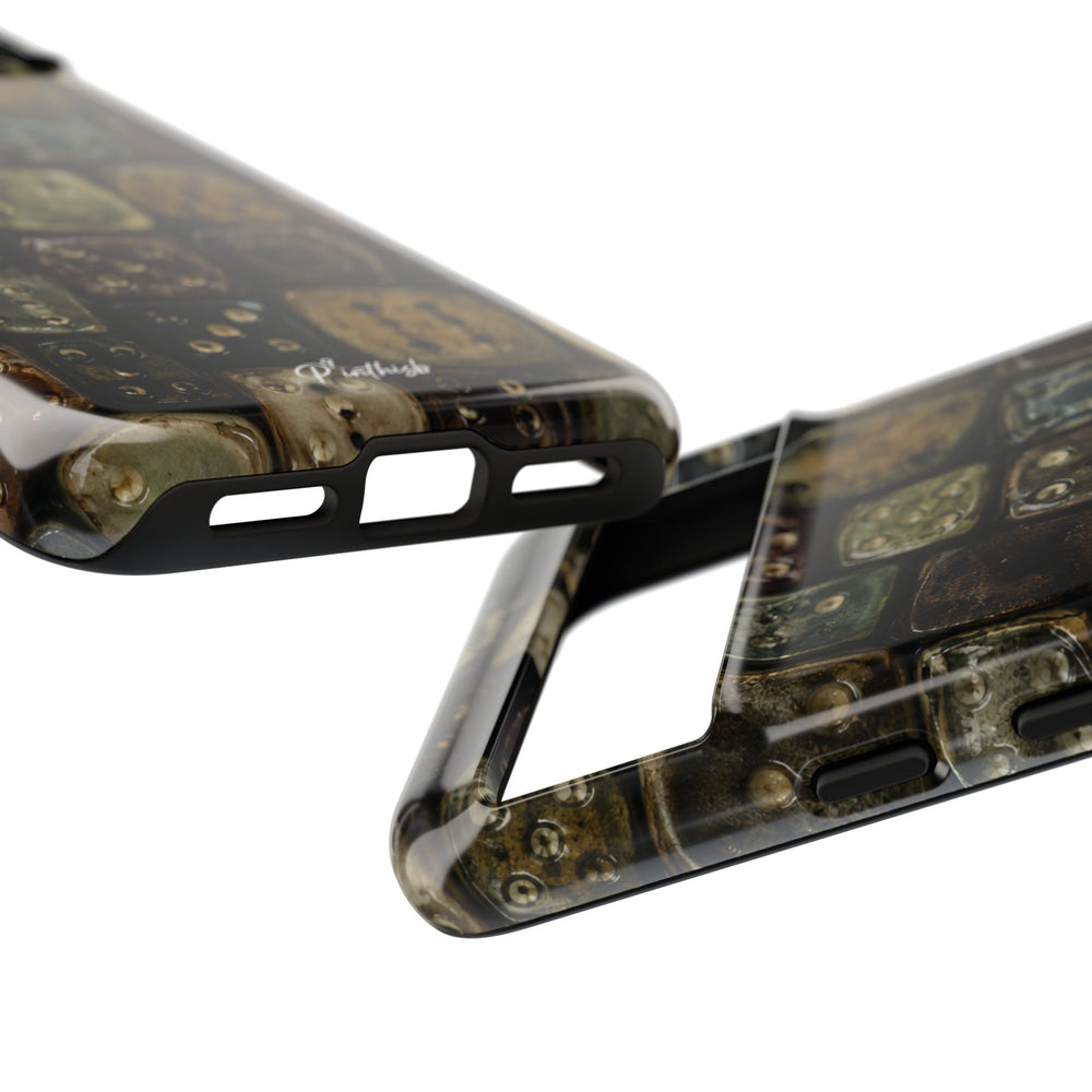 Vintage Dice Tile Phone Case
