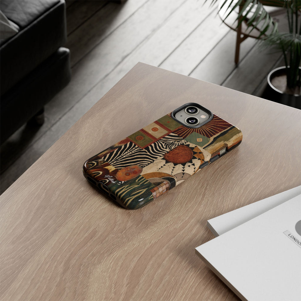 Abstract Boho Collage Tough Case