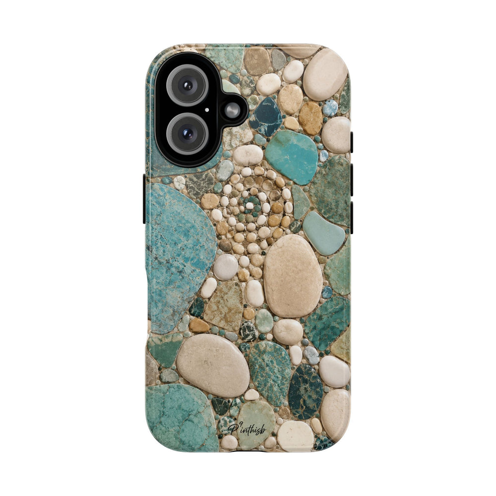 Sea Glass Mosaic Tough Case
